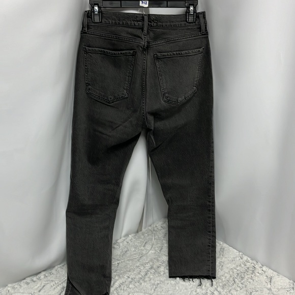 Agolde High Rise Ankle Grey Denim Jean size 26 - Picture 3 of 8